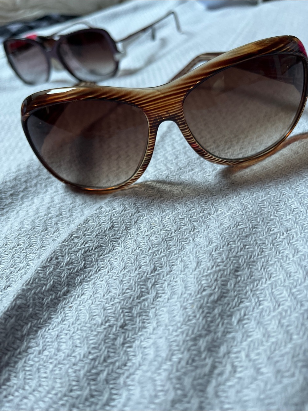 Calvin Klein tortoise sunglasses